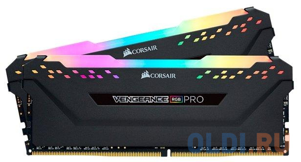 Оперативная память для компьютера Corsair CMW16GX4M2A2666C16 DIMM 16Gb DDR4 2666MHz от OLDI