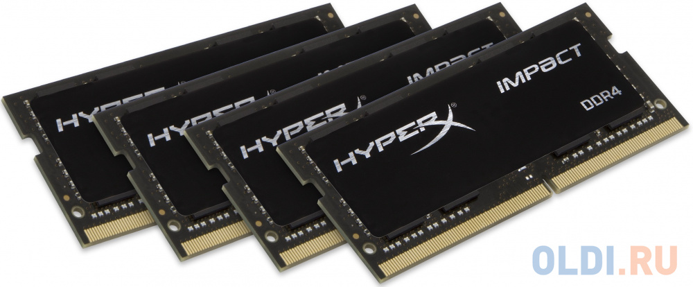 

Оперативная память Kingston HX424S15IBK4/64 SO-DIMM 16Gb DDR4 PC4-19200 2400MHz