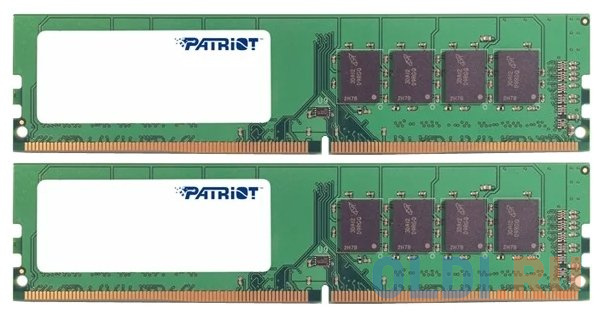 Оперативная память для компьютера Patriot PSD416G2666K DIMM 16Gb DDR4 2666 MHz PSD416G2666K оперативная память для компьютера patriot signature line dimm 4gb ddr4 2666 mhz psd44g266681