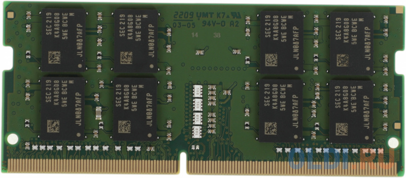 Оперативная память для ноутбука Kingston KVR32S22D8/16 SO-DIMM 16Gb DDR4 3200 MHz KVR32S22D8/16
