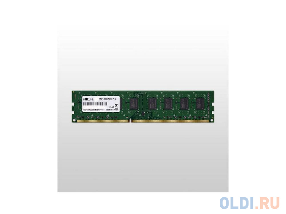 Оперативная память для компьютера Foxline FL1333D3U9-8G DIMM 8Gb DDR3 1333 MHz FL1333D3U9-8G