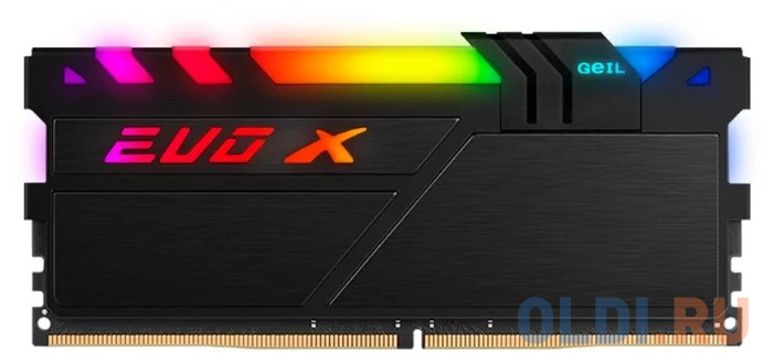 

Оперативная память 16Gb (1x16Gb) PC4-24000 3000MHz DDR4 DIMM CL16 GeIL GEXSB416GB3000C16ASC