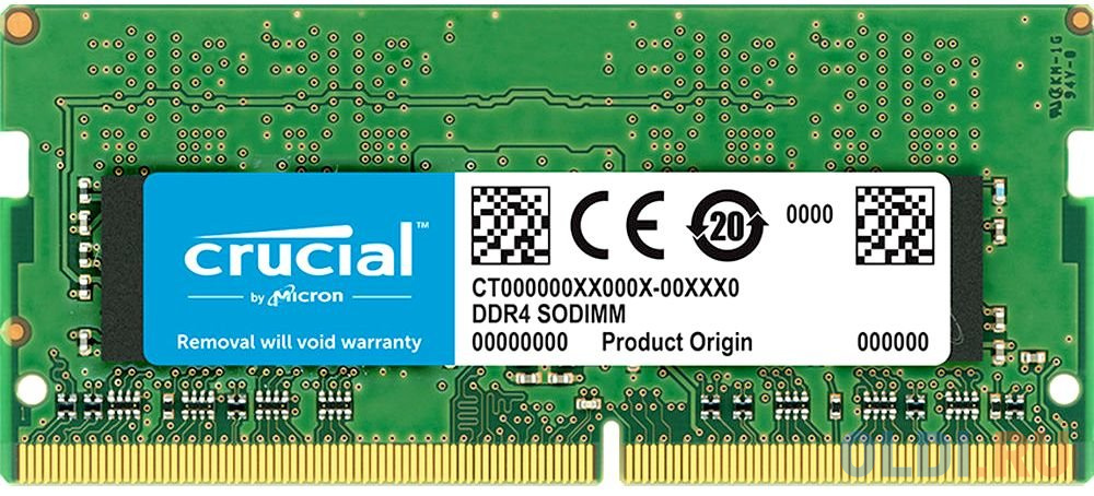 Оперативная память для ноутбука Crucial CT4G4SFS6266 SO-DIMM 4Gb DDR4 2666MHz от OLDI