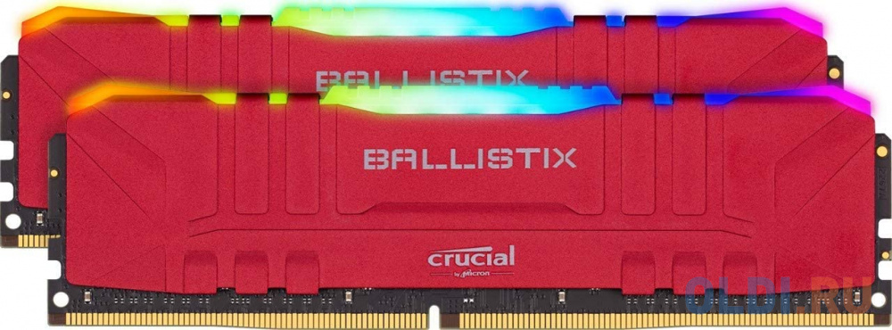 

Оперативная память 64Gb (2x32Gb) PC4-25600 3200MHz DDR4 DIMM CL16 Crucial BL2K32G32C16U4RL