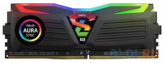 

Оперативная память 8Gb (1x8Gb) PC4-25600 3200MHz DDR4 DIMM CL16 GeIL GLS48GB3200C16ASC
