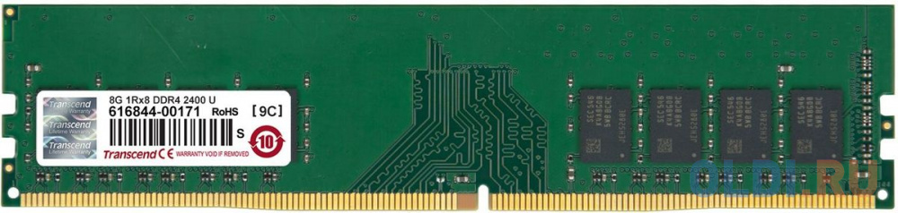 Оперативная память для компьютера Transcend TS1GLH64V4B DIMM 8Gb DDR4 2400MHz