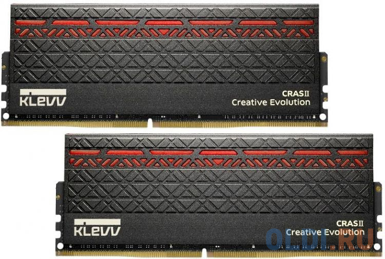 

Оперативная память 16Gb (2x8Gb) PC4-21300 2666MHz DDR4 DIMM CL15 KLEVV KM4Z8GX2N-2666-0