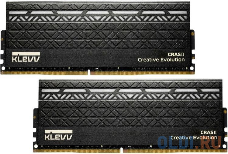 

Оперативная память 16Gb (2x8Gb) PC4-21300 2666MHz DDR4 DIMM CL15 KLEVV KM4Z8GX2N-2666-1