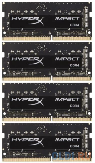 

Оперативная память Kingston HX424S15IBK4/16 SO-DIMM 16Gb DDR4 PC3-19200 2400MHz