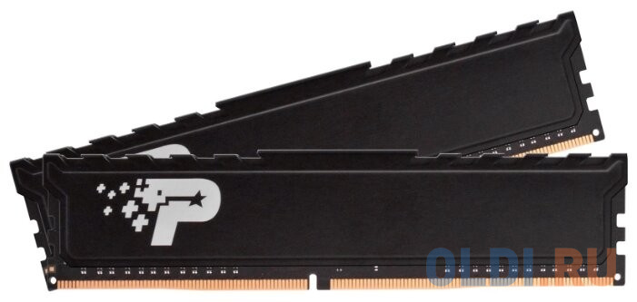 Оперативная память для компьютера Patriot Signature Line Premium DIMM 32Gb DDR4 2666 MHz PSP432G2666KH1 flamingo line когтерез гильотина для животных