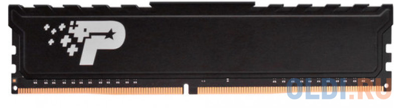 Оперативная память для компьютера Patriot PSP44G240081H1 DIMM 4Gb DDR4 2400MHz оперативная память для компьютера kingmax km ld4 2400 4gs dimm 4gb ddr4 2400mhz