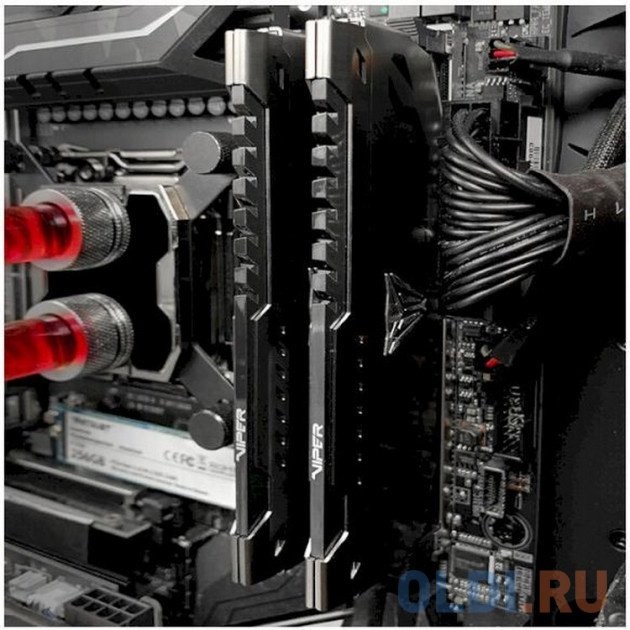 Оперативная память для компьютера Patriot Viper Steel DIMM 64Gb DDR4 3200 MHz PVS464G320C6K фото