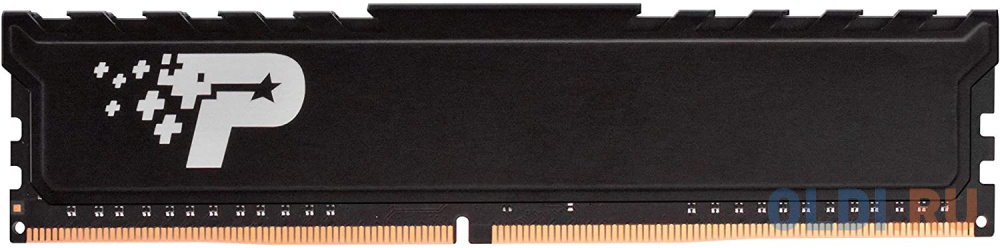 Оперативная память для компьютера Patriot Signature Line Premium DIMM 8Gb DDR4 2666 MHz PSP48G266681H1 flamingo line когтерез гильотина для животных