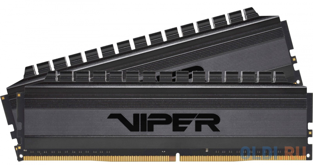 Оперативная память для компьютера Patriot Viper 4 Blackout DIMM 32Gb DDR4 3600 MHz PVB432G360C8K оперативная память для компьютера patriot viper 4 out dimm 32gb ddr4 3600 mhz pvb432g360c8k