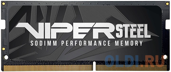 Оперативная память для ноутбука Patriot Viper Steel DIMM 32Gb DDR4 2400 MHz PVS432G240C5S оперативная память для компьютера patriot viper steel dimm 16gb ddr4 3200 mhz pvs416g320c6k