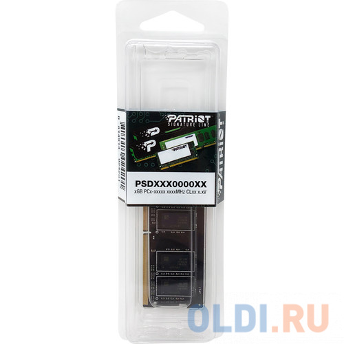 Оперативная память для ноутбука Patriot PSD416G32002S SO-DIMM 16Gb DDR4 3200MHz фото