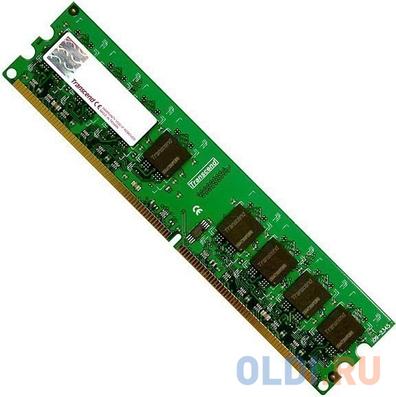 

Модуль памяти Transcend 1GB U-DIMM DDR2, 667МГц, 2Rx8