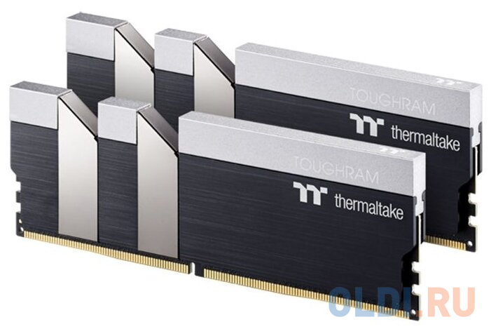 Оперативная память для компьютера Thermaltake R017D408GX2-3200C16A DIMM 16Gb DDR4 3200MHz оперативная память для компьютера thermaltake toughram z one rgb dimm 16gb ddr4 4000 mhz r019d408gx2 4000c19a