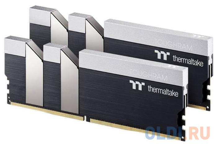 Оперативная память для компьютера Thermaltake R017D408GX2-4000C19A DIMM 16Gb DDR4 4000MHz оперативная память для компьютера thermaltake toughram z one rgb dimm 16gb ddr4 4000 mhz r019d408gx2 4000c19a