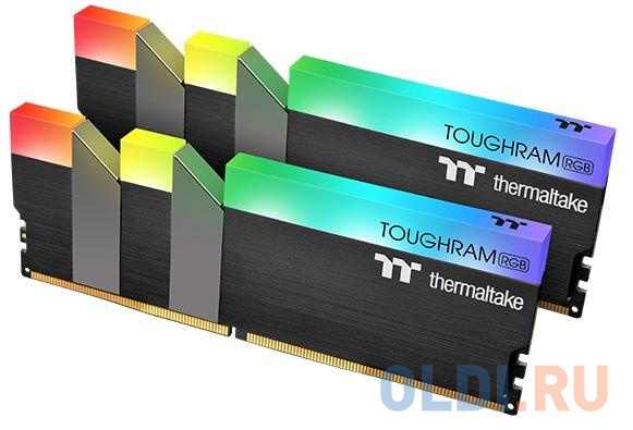Оперативная память для компьютера Thermaltake R009D408GX2-4600C19A DIMM 16Gb DDR4 4600MHz оперативная память для компьютера thermaltake toughram z one rgb dimm 16gb ddr4 4000 mhz r019d408gx2 4000c19a