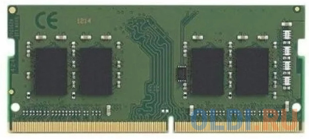 Оперативная память для ноутбука Kingston KCP426SS6/8 SO-DIMM 8Gb DDR4 2666MHz kingston 8gb 2666mhz ddr4 ecc cl19 sodimm 1rx8 micron r