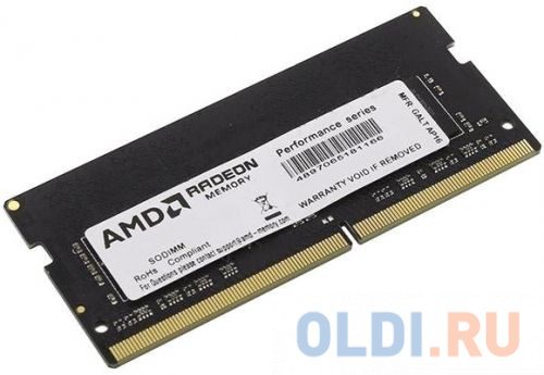 Оперативная память для ноутбука AMD Radeon R7 Performance Series SO-DIMM 16Gb DDR4 2400 MHz R7416G2400S2S-U