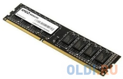 Оперативная память для компьютера AMD Radeon R7 Performance Series DIMM 4Gb DDR4 2666 MHz R744G2606U1S-U