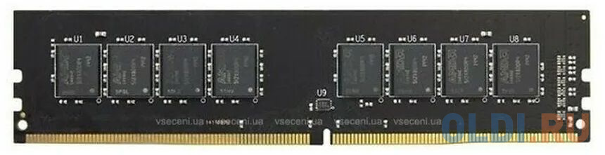 Оперативная память для компьютера AMD R7 Performance Series DIMM 8Gb DDR4 2400 MHz R748G2400U2S-U оперативная память для компьютера kingmax km ld4 2400 4gs dimm 4gb ddr4 2400mhz