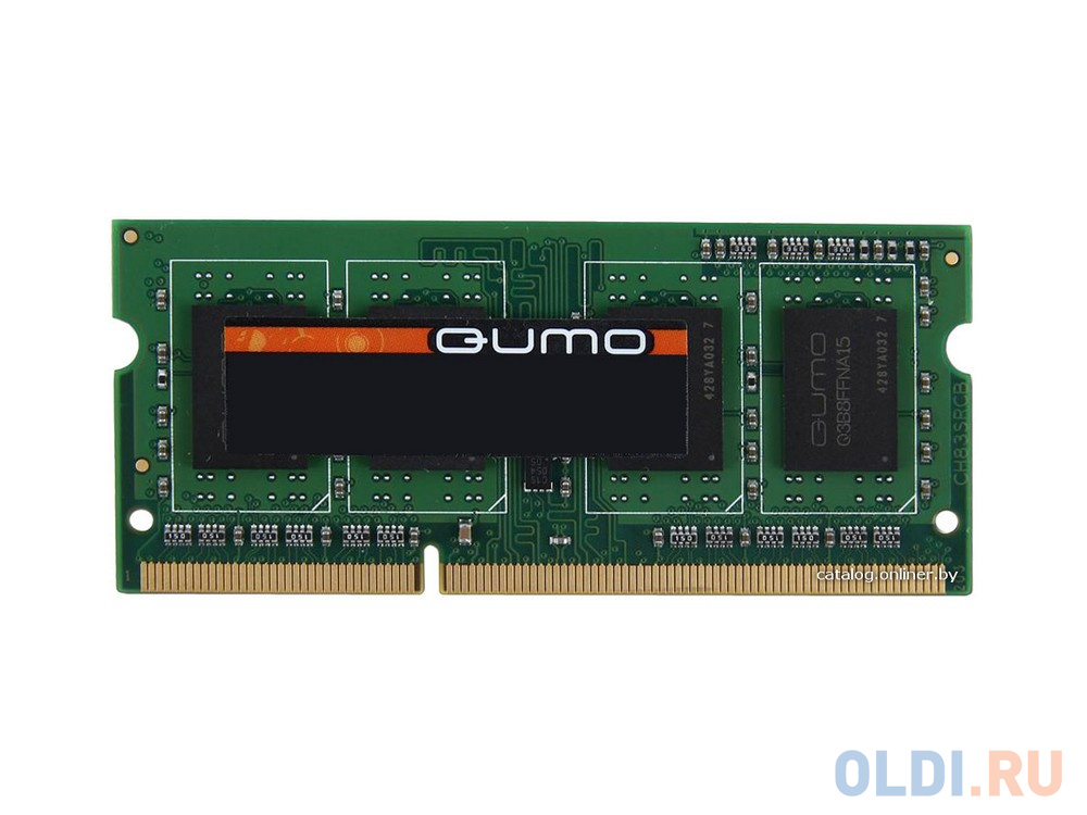 

Оперативная память для ноутбука QUMO QUM3S-8G1333C9(R) SO-DIMM 8Gb DDR3 1333MHz