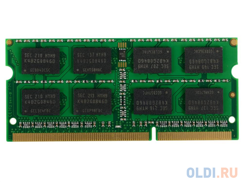Оперативная память для ноутбука Patriot PSD34G1600L2S SO-DIMM 4Gb DDR3 1600MHz - фото 2
