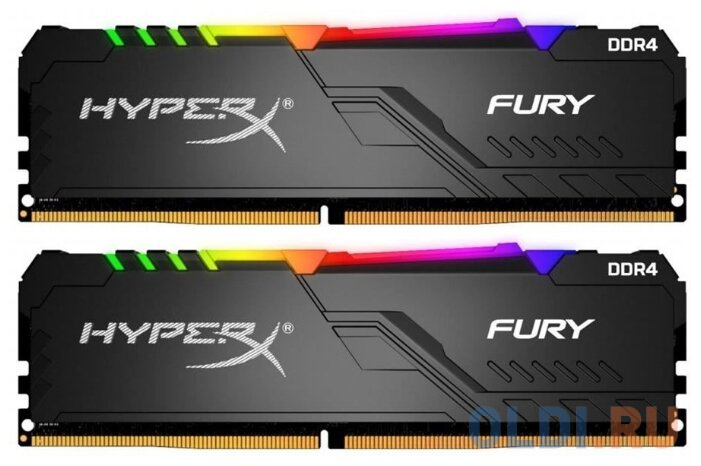 

Оперативная память для компьютера Kingston HX426C16FB3AK2/64 DIMM 64Gb DDR4 2666MHz