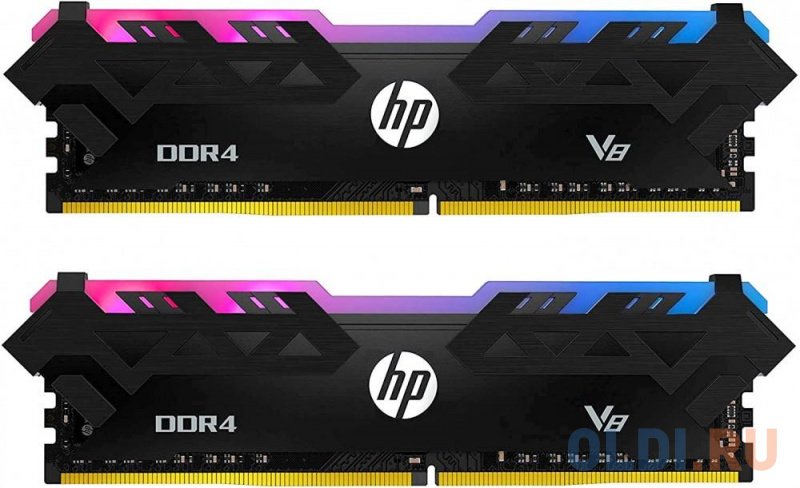 

Оперативная память для компьютера HP V8 RGB DIMM 16Gb DDR4 3000MHz