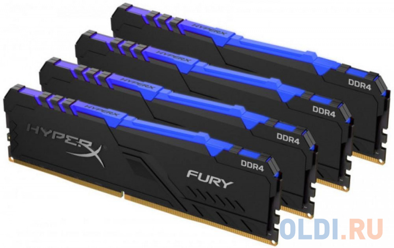

Оперативная память для компьютера Kingston HX430C16FB4AK4/64 DIMM 64Gb DDR4 3000MHz