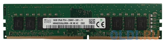 

Оперативная память Hynix HMA82GU6JJR8N-VK DIMM 16Gb DDR4 2666MHz