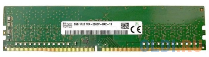 

Оперативная память для компьютера Hynix HMA81GU6DJR8N-VKN0 DIMM 8Gb DDR4 2666MHz
