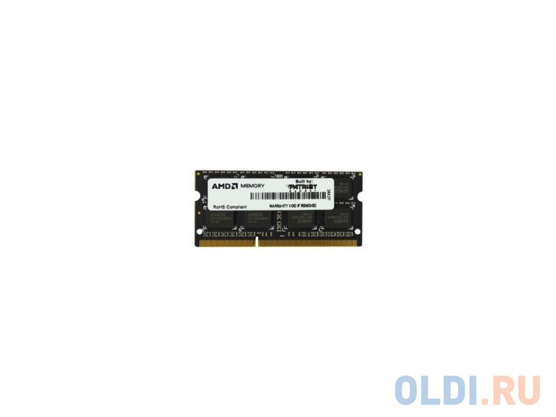 Оперативная память для ноутбука AMD R534G1601S1S-UO SO-DIMM 4Gb DDR3 1600MHz фото