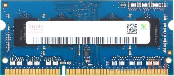 

Модуль памяти DDR3L SODIMM 8Гб 1600MHz Non-ECC 2Rx8 CL11, Hynix Original, RTL