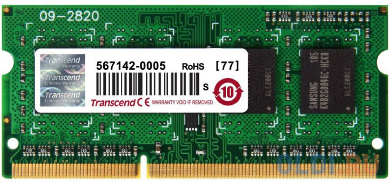 

Оперативная память для ноутбука Transcend JM2666HSE-32G SO-DIMM 32Gb DDR4 2666MHz