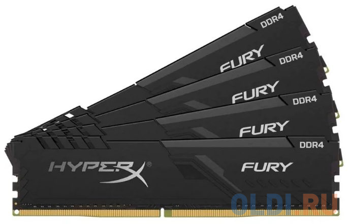 

Оперативная память для компьютера Kingston HX424C15FB4K4/64 DIMM 64Gb DDR4 2400MHz