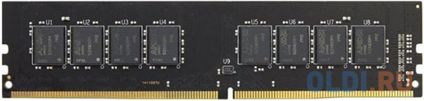 Оперативная память для компьютера AMD R9 Gamers Series Black DIMM 16Gb DDR4 3200 MHz R9416G3206U2S-UO