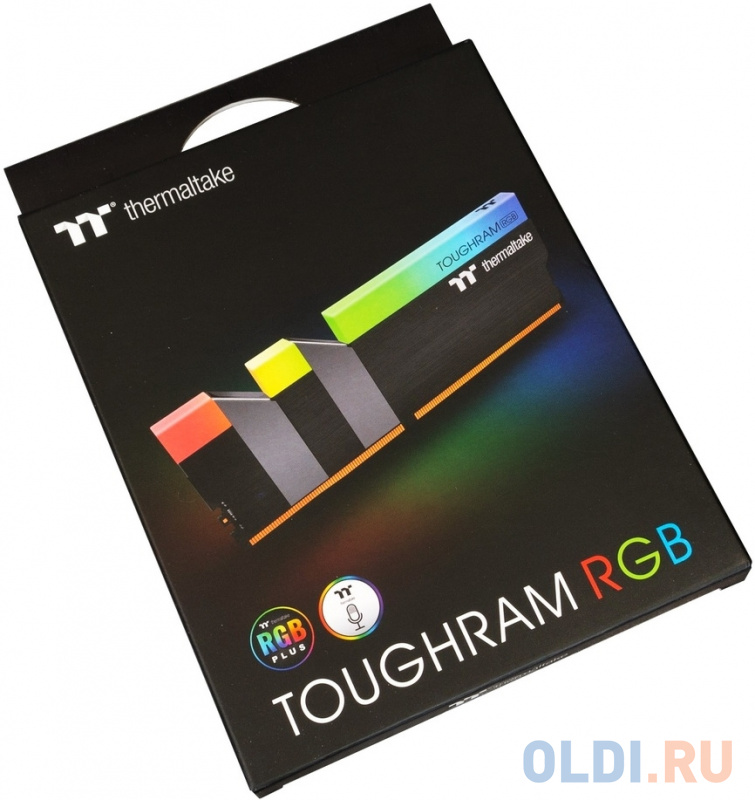 16GB Thermaltake DDR4 4000 DIMM TOUGHRAM RGB Black Gaming Memory R009D408GX2-4000C19A Non-ECC, CL19, 1.35V, Heat Shield, XMP 2.0, Kit (2x8GB), RTL (52 16GB Thermaltake DDR4 4000 DIMM TOUGHRAM RGB Black Gaming Memory R009D408GX2-4000C19A Non-ECC, CL19, 1.35V, Heat Shield, XMP 2.0, Kit (2x8GB), RTL (52 фото