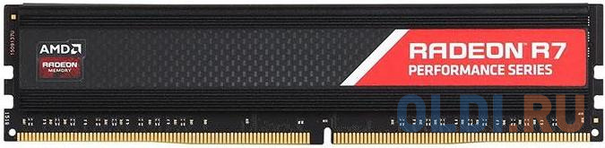 

Оперативная память для компьютера AMD R7 Performance Series Black Gaming Memory DIMM 4Gb DDR4 2666MHz R7S44G2606U1S