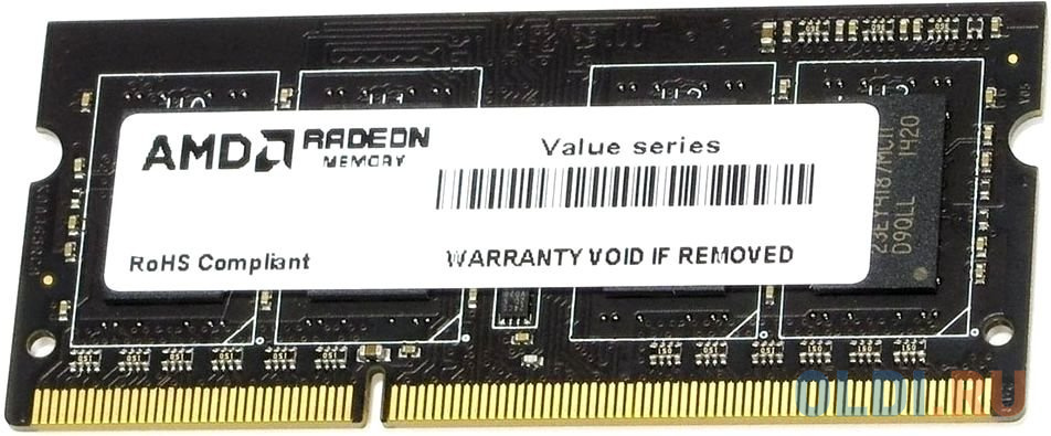 Оперативная память для ноутбука AMD R338G1339S2S-U SO-DIMM 8Gb DDR3 1333 MHz R338G1339S2S-U