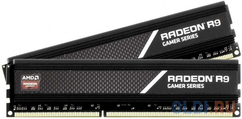 

Оперативная память для компьютера AMD R9S48G3000U1K DIMM 8Gb DDR4 3000MHz