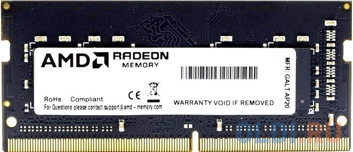 

Оперативная память AMD R9 SO-DIMM 16Gb DDR4 3000MHz