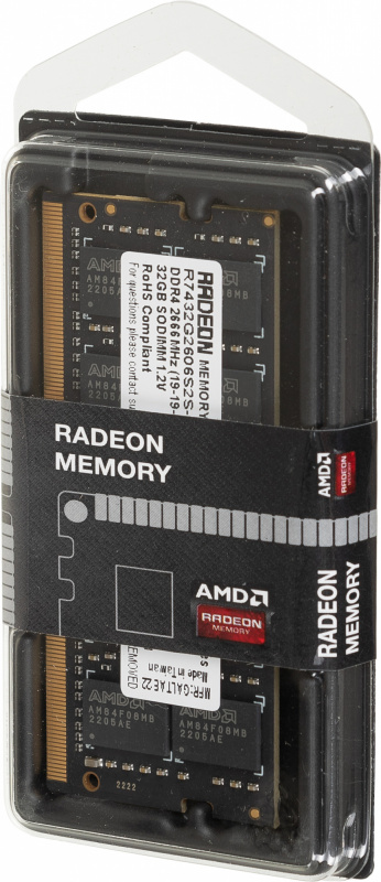 Оперативная память для ноутбука AMD R7 Performance SO-DIMM 32Gb DDR4 2666 MHz R7432G2606S2S-U фото
