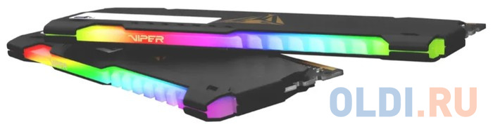 Оперативная память для компьютера Patriot Viper Steel RGB DIMM 64Gb DDR4 3200MHz PVSR464G320C8K фото