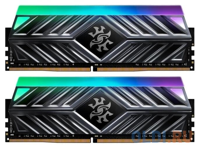 

Оперативная память для компьютера A-Data XPG SPECTRIX D41 RGB Grey Gaming Memory DIMM 16Gb DDR4 3000MHz AX4U30008G16A-DT41