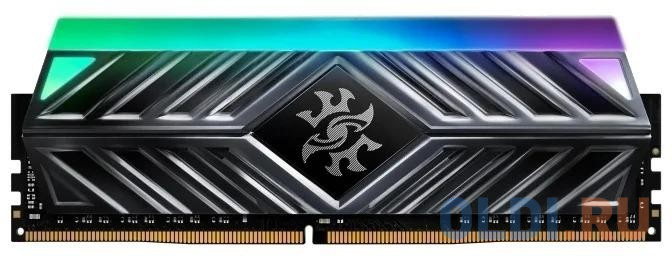 Оперативная память для компьютера A-Data XPG SPECTRIX D41 RGB DIMM 8Gb DDR4 3200 MHz AX4U32008G16A-ST41 фото