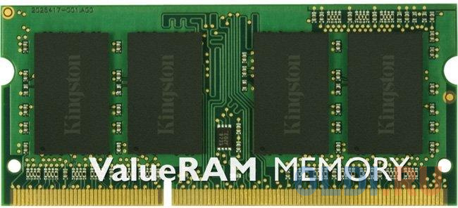 Оперативная память для ноутбука Kingston KVR16LS11/4WP SO-DIMM 4Gb DDR3L 1600MHz оперативная память для компьютера kingston kvr16n11s8h 4wp dimm 4gb ddr3 1600mhz